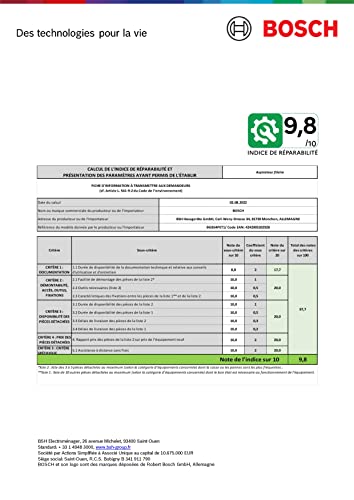 BOSCH BGBS4PET1 Staubsauger mit Beutel