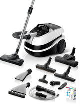Bosch BWD421PRO Beutelloser Staubsauger, Weiß, Schwarz, Weiß, 2100 W