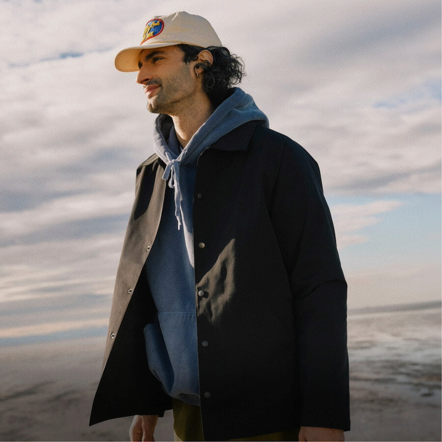 Men's Westerly Coach Jacket - Black